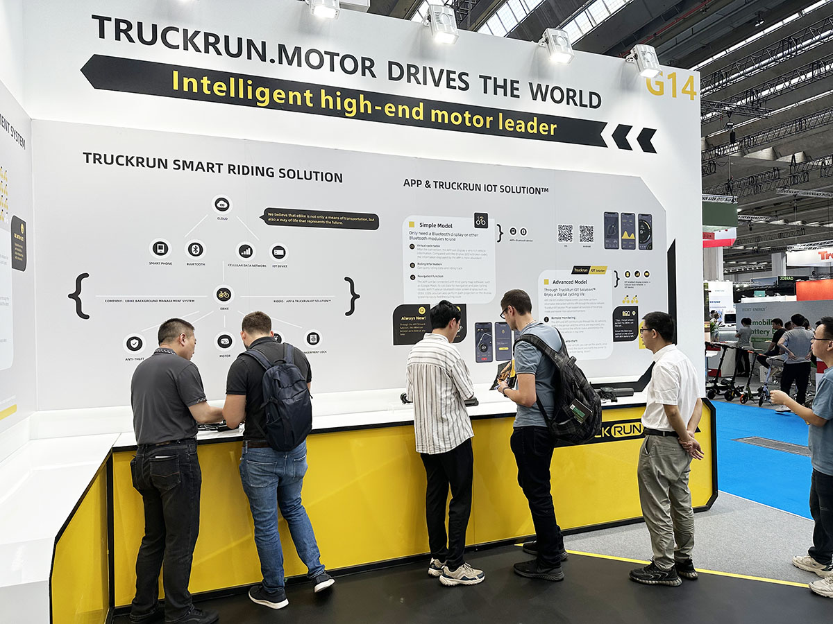 TRUCKRUN: Unveiling Lightweight and Powerful M11 Motors as Eurobike 2023 Exhibitor