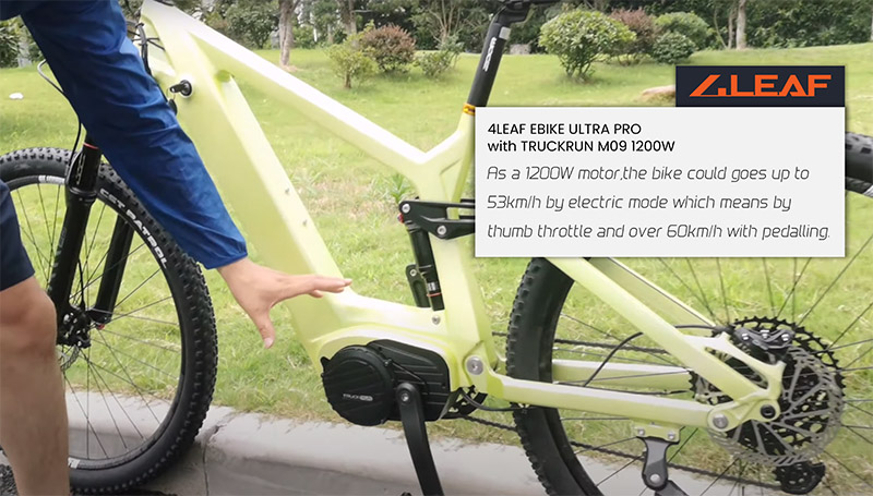 Introduce video from 4LEAF bikes: Ultra pro with TRUCKRUN M09