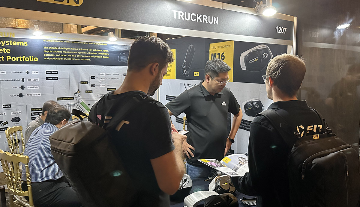 Two new mid-drive motors released. TRUCKRUN exhibits at Taichung Week 2023