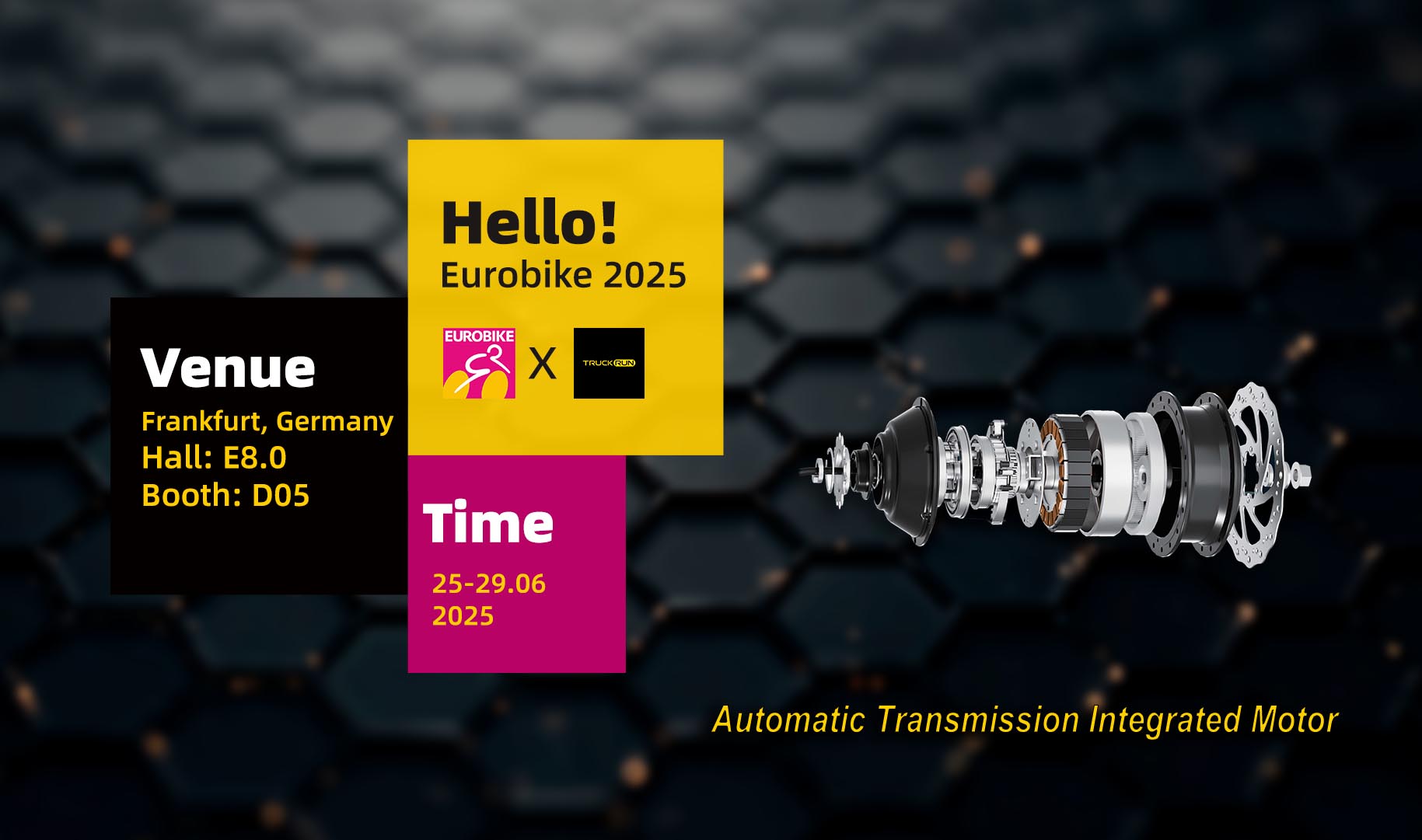 TruckRun exhibited at Eurobike2025